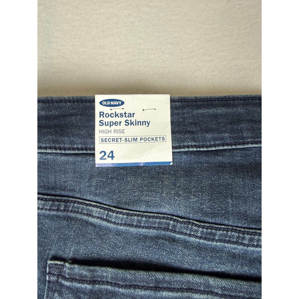 Old Navy Women's Plus Size 24 Rockstar Super Skinny Jeans NWT - Picture 10 of 10
